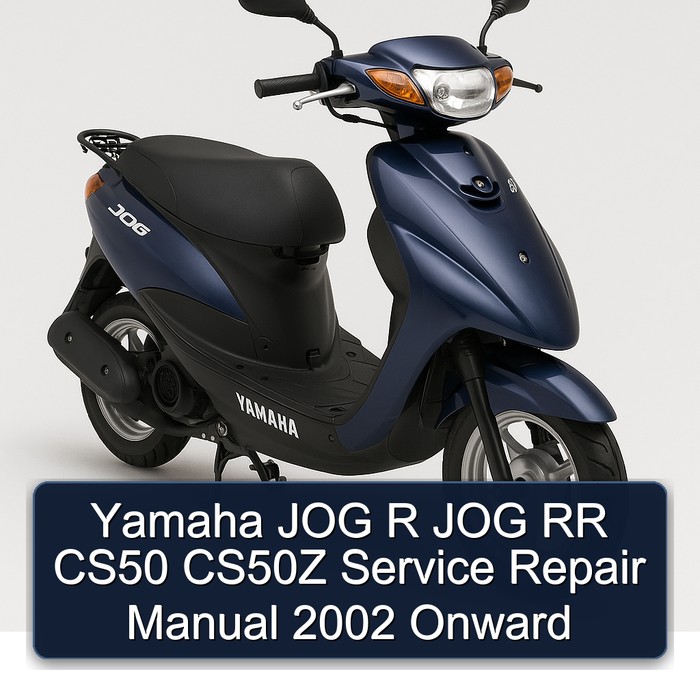 2002 Yamaha Jog R RR CS50 CS50Z Onward Service Repair Workshop Manual PDF