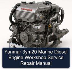 Yanmar 3ym20 Marine Diesel Engine Service Repair Workshop Manual PDF