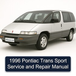 1996 Pontiac Trans Sport Service Repair Workshop Manual PDF
