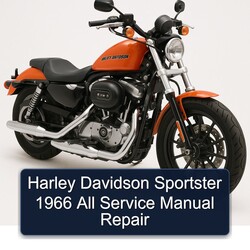 1966 Harley Davidson Sportster All Service Repair Workshop Manual PDF