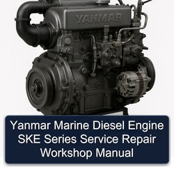 Yanmar Marine Diesel Engine SKE Series Service Repair Workshop Manual PDF
