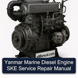Yanmar Marine Diesel Engine SKE Service Repair Workshop Manual PDF