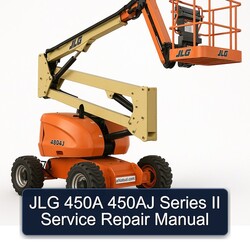JLG 450A 450AJ Series II Service Repair Workshop Manual PDF