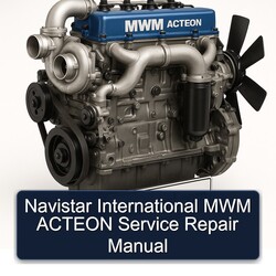 Navistar International MWM Acteon Service Repair Workshop Manual PDF