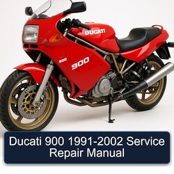 1991-2002 Ducati 900 Service Repair Workshop Manual PDF
