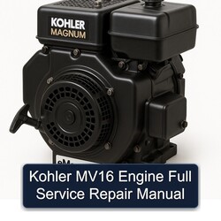 Kohler Magnum Models MV16 Engine Service Repair Workshop Manual PDF