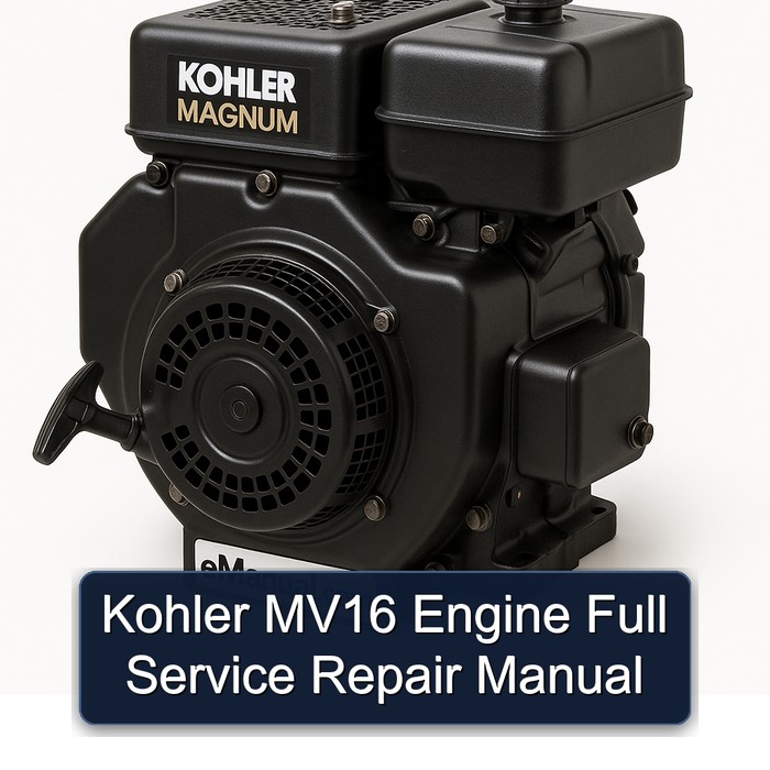 Kohler Magnum Models MV16 Engine Service Repair Workshop Manual PDF