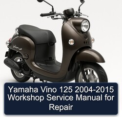 2004-2015 Yamaha Vino Service Repair Workshop Manual PDF