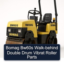 Bomag BW60S Walk-behind Double Drum Vibrat Roller Parts Service Repair Workshop Manual PDF