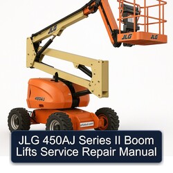 JLG 450AJ Series II Boom Lifts Service Repair Workshop Manual PDF