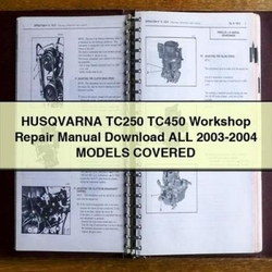 2003-2004 Husqvarna TC250 TC450 All - Models Covered Service Repair Workshop Manual PDF