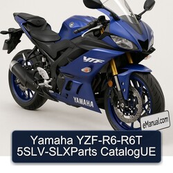 Yamaha YZF Models Yzf-r6-r6t 5slv-slxparts Catalogue Service Repair Workshop Manual PDF
