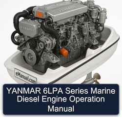 Yanmar 6LPA Series Marine Diesel Engine Operation Service Repair Workshop Manual PDF