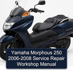 2006-2008 Yamaha Morphous CP250 250 Service Repair Workshop Manual PDF