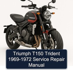 1969-1972 Triumph Trident T150 Service Repair Workshop Manual PDF