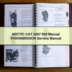 ARCTIC CAT 2007 500 Manual Transmission Service Repair Manual 