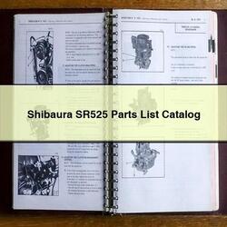Shibaura SR525 Catalog Parts PDF