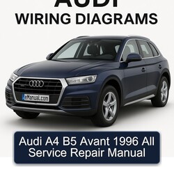 1996 Audi Avant A4 B5 All Service Repair Workshop Manual PDF
