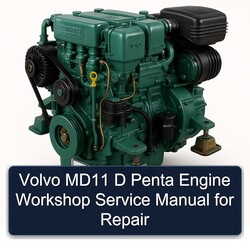 Volvo MD11 D Penta Engine Service Repair Workshop Manual PDF