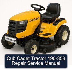 Cub Cadet Tractor 190-358 Service Repair Workshop Manual PDF