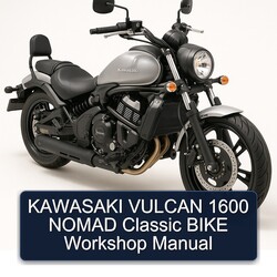 Kawasaki Vulcan 1600 Nomad Classic Bike Service Repair Workshop Manual PDF