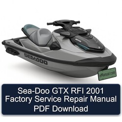 2001 SEA-DOO GTX RFI Service Repair Workshop Manual PDF