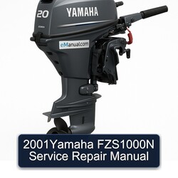 Yamaha Fazer 2001YAMAHA FZS1000N Service Repair Workshop Manual PDF