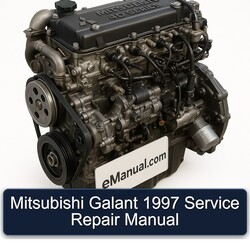 1997 Mitsubishi 4 D Series Galant Service Repair Workshop Manual PDF