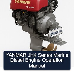 Yanmar JH4 Series Marine Diesel Engine Operation Service Repair Workshop Manual PDF