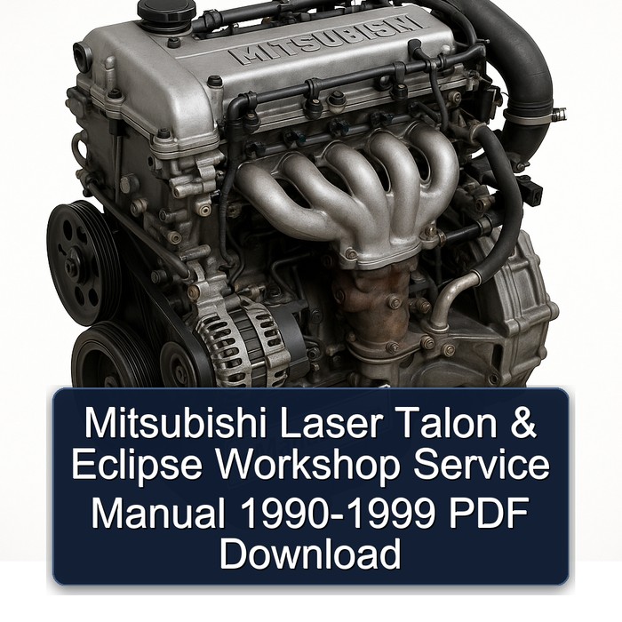 1990-1999 Mitsubishi Eclipse Laser Talon Service Repair Workshop Manual PDF