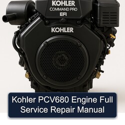 Kohler Command Pro EFI Models PCV680 Engine Service Repair Workshop Manual PDF