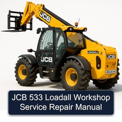 JCB 533 Loadall Service Repair Workshop Manual PDF