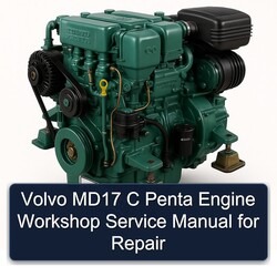 Volvo MD17 C Penta Engine Service Repair Workshop Manual PDF