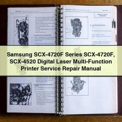 Samsung SCX-4720F Series SCX-4520 Digital Laser Multi-function Printer Service Repair Workshop Manual PDF