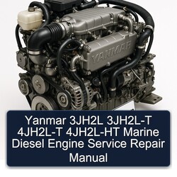 Isuzu Marine Yanmar 3jh2l 3JH2L-T 4JH2L-T 4JH2L-HT Diesel Engine Service Repair Workshop Manual PDF