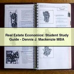 Mack Real Estate Economics: Student Study -dennis J. Mackenzie MBA Service Repair Workshop Manual PDF