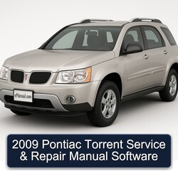 2009 Pontiac Torrent Software Service Repair Workshop Manual PDF