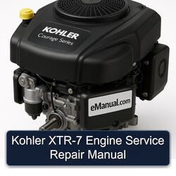 Kohler Courage Series XTR-7 Engine Service Repair Workshop Manual PDF