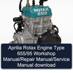 Aprilia Rotax Engine Type 655/95 Service Repair Workshop Manual PDF