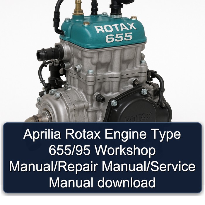 Aprilia Rotax Engine Type 655/95 Service Repair Workshop Manual PDF