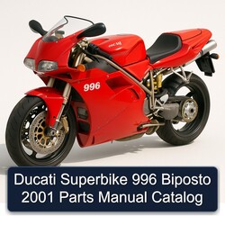 2001 Ducati 996 Superbike Biposto Parts Catalog PDF