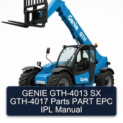 Genie GTH-4013 SX GTH-4017 Parts Part EPC IPL Service Repair Workshop Manual PDF