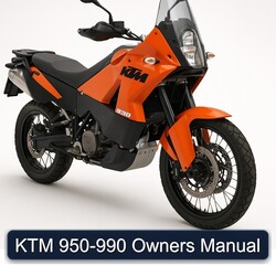 KTM 950 990 Owners Owner's Manual PDF