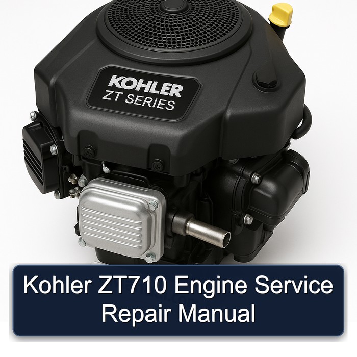 Kohler ZT Series ZT710 Engine Service Repair Workshop Manual PDF