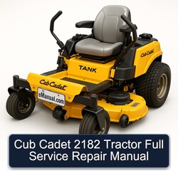 Cub Cadet 2182 Tractor Service Repair Workshop Manual PDF