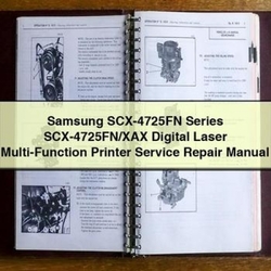 Samsung Scx-4725fn Series Scx-4725fn/xax Digital Laser Multi-function Printer Service Repair Workshop Manual PDF