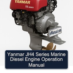 Yanmar JH4 Series Marine Diesel Engine Operation Service Repair Workshop Manual PDF