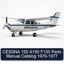 1970-1977 Cessna 150 A150 F150 Parts Catalog PDF