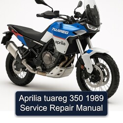 1989 Aprilia Tuareg 350 Service Repair Workshop Manual PDF