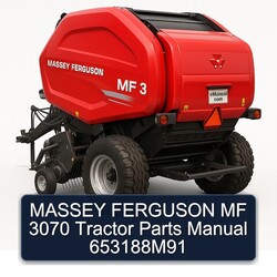 Massey Ferguson MF 3070 Tractor Parts 653188m91 Catalog PDF
